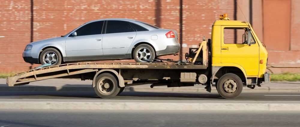 Car On Tow Truck